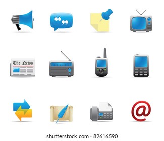 Web Icons - Communication