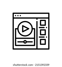 web icons, contact us icons, blogs and social media round signs