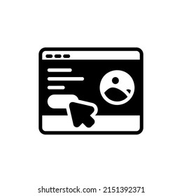 web icons, contact us icons, blogs and social media round signs