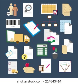 Web icons items,template.Warehouse.