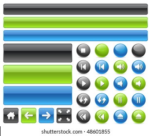 Web Icons & music controls