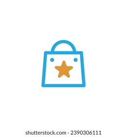 Web icons for online stores, from various shopping bag icons in various shapes. Actionable vector stroke 96x96 Pixel Perfect.
