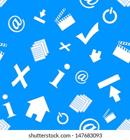 Web icons pattern