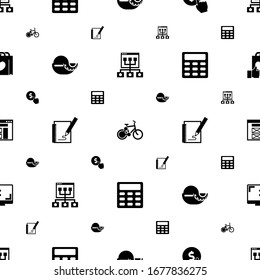 los iconos web se muestran sin problemas. Incluye entrenamiento en línea, uso compartido de bicicletas, costo por clic, sopa de mariscos, Esbozo, Calculadora, iconos de alambres. iconos web para web y móvil.