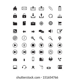 Web icons set