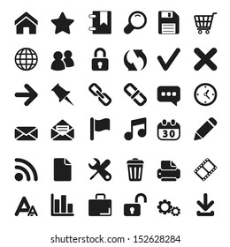 Web icons set