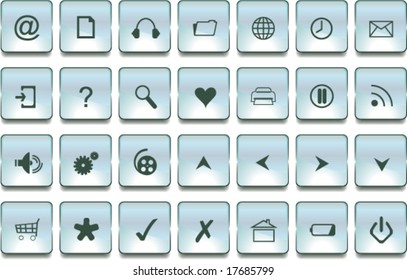  web icons set