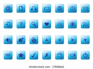 web icons set