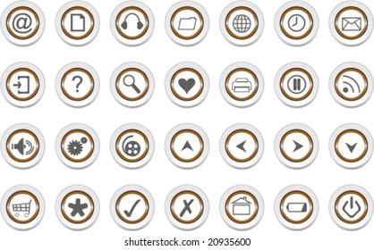 web icons set