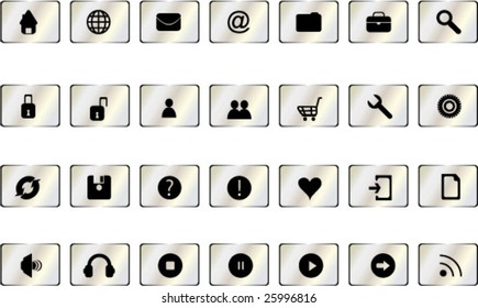 web icons set