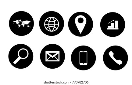 Web icons set