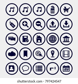 web icons set