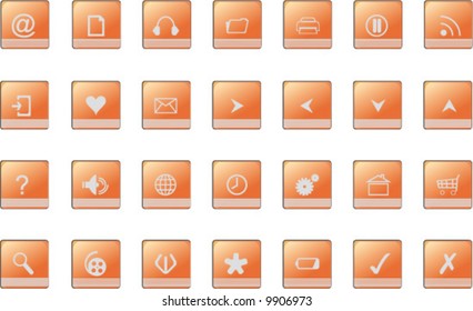 web icons set
