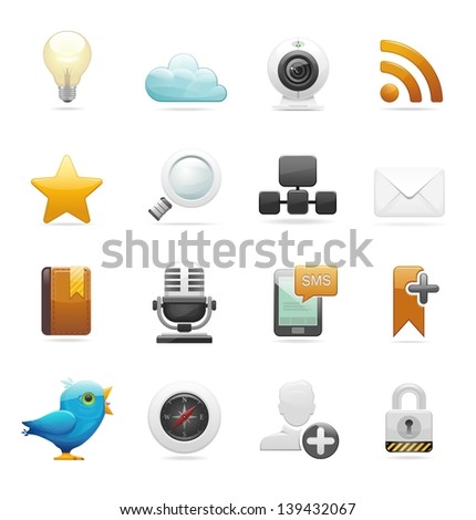web icons set