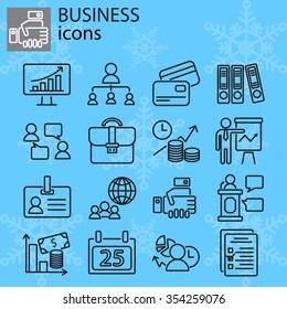Web icons set - Business