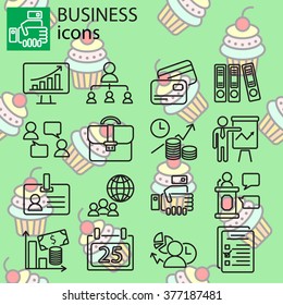 Web icons set - Business