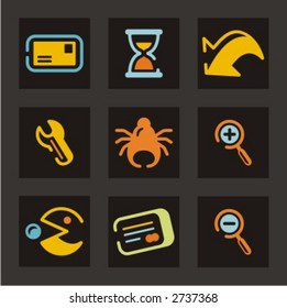 Web icons set. Check my portfolio for much more of this series as well as thousands of similar and other great vector items.
