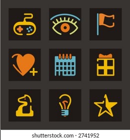 Web icons set. Check my portfolio for much more of this series as well as thousands of similar and other great vector items.