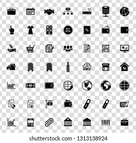 web icons set for computer. website and mobile apps - Business, finance, communication and internet. information technology sign symbols