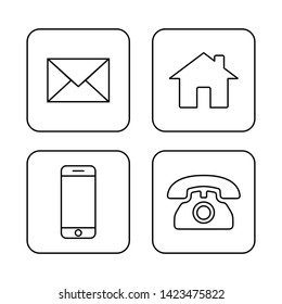 Web icons set. Web design icon. computer and mobile icons.