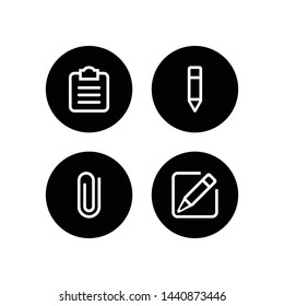 Web icons set. Web design icon logo template