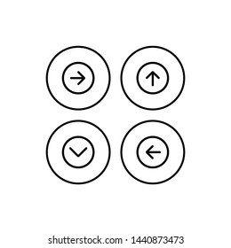 Web icons set. Web design icon logo template