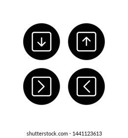Web icons set. Web design icon logo template