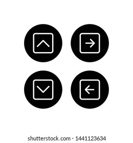 Web icons set. Web design icon logo template