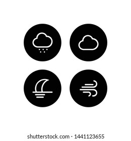 Web icons set. Web design icon logo template