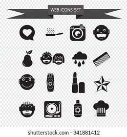 web icons Set illustration