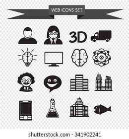 web icons Set illustration