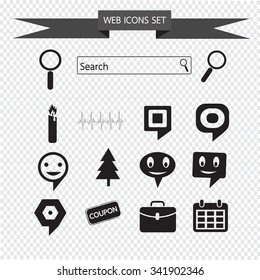 web icons Set illustration