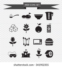 web icons Set illustration