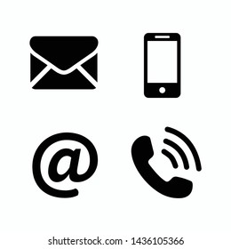 Web icons set symbol vector. Computer and mobile