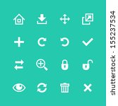 Web icons set. Toolbar, edit and customize