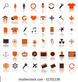 web icons set - vector