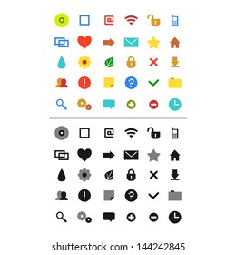 Web icons set (vector version)