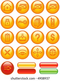 Web Icons Set (Vector) You'll find more icons in my portfolio.