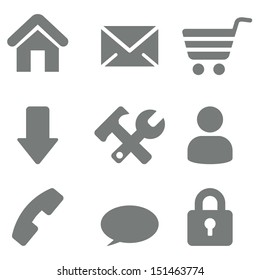 Web Icons set.Vector
