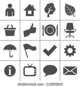 Web icons. Simplus series - Services icons