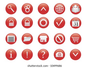 web icons vector