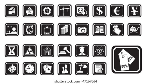 Web Icons. Vector illustration