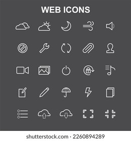 iconos web vectores vendas en línea correo electrónico finanzas foto sitio web icones
