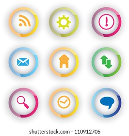 web icons/buttons