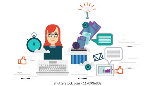 web illustration for banner