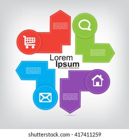 Web Info graphic Banner