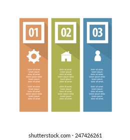 web Info graphic banners.
vector