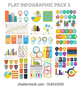 Web Infographic Element Pack 6.
Vector