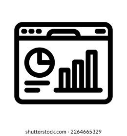 web infographic icon or logo isolated sign symbol vector illustration - high quality black style vector icons
