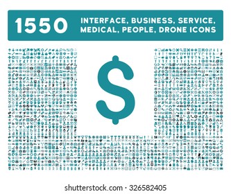 Web interface, business tools, hardware devices, people poses, medical service and awards vector icons. Style is bicolor flat symbols, soft blue colors, rounded angles, white background.